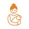 Postnatal Care & Support icon / childcare design