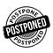 Postponed rubber stamp