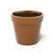 Pot filled with potting soil