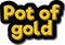 Pot of gold lettering design