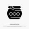 Pot, Sand, Water, Pongal, Festival solid Glyph Icon vector