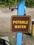 Potable Water Station at a Campground