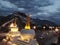 Potala Palace at night, Tibet, China