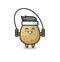 Potato character cartoon with skipping rope