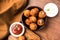 Potato cheese balls or croquettes or aloo tikki