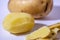 The potato is an edible tuber obtained from the plants of the species Solanum tuberosum, widely used for food purposes after cook