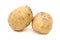 Potato isolated on white background. Fresh potatoes. Clipping path.