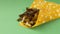 Potato nachos are wrapped in wax paper. Crispy Baked Potato Peels are rich in nutrients. Vegetable skins are one of the