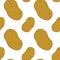 Potato seamless pattern