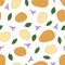 Potato. Seamless Vector Patterns