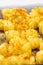 Potatoe croquettes on the baking tray ready for baking