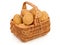 Potatoes in basket