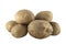 Potatoes with clipping path