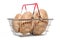 Potatoes in a shopping basket