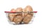 Potatoes in a shopping basket