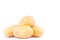 potatoes tubers on white background healthy potato Vegetable food isolated