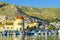 Pothia, capital and the port of Kalymnos, harbor view