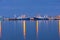 Pothia port at night, Kalymnos Greece