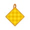 Potholder icon, flat style