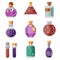 Potion Magic Bottles Fantasy Flat Gaming Icon