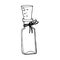 Potion, medicine, elixir, extracts, essential oil, medicine bottle illustration, drawing, engraving, ink, line, vector