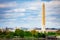 Potomac River and Washington Monument obelisk