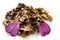 Potpourri with heart blossoms