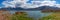 Potrerillos lake panoramic