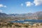 Potrerillos reservoir in Mendoza, Argentina