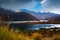 Potrerillos reservoir view