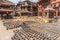 Pots display at Pottery Square in Bhaktapur, Nepal