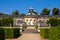 Potsdam, Germany - Facade of the Sanssouci Picture Gallery building - Bildergalerie - at the Sanssouci Park in the historic