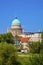 Potsdam, Germany - Panoramic view of the historic quarter of Potsdam city with St. Nicholas church at the Alter Markt square