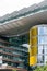 Potsdamer Platz, Berlin, Germany - july 07, 2019:  modern architecture of the Linkstrasse buildings