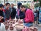 Pottery maker at festival