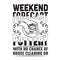 Pottery Quote and saying good for cricut. Weekend forecast pottery