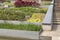 Potting plants and sink arranged in Nanning Five Elephants Park