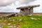 Poulnabrone dolmen portal tomb in Ireland.