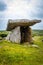 Poulnabrone Tomb prehistoric monument in Burren Ireland