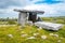 Poulnabrone Tomb prehistoric monument in Burren Ireland