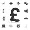 pound symbol icon. Detailed set of United Kingdom culture icons. Premium quality graphic design. One of the collection icons for w