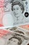 Pounds note - Queen Elisabeth