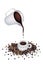 Pour A Delicious Hot Coffee by Measure Cup