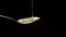 Pouring syrup or honey on spoon isolated in black background for copy paste. healthy food honey liquid organic concept