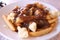 Poutine, canadian cuisine very unhealthy traditional Canadian, Quebec, Poutine