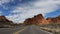 POV Drive at Snow Canyon in Utah