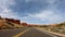 POV Drive at Snow Canyon in Utah