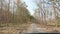 POV Driving Shot safari gypsy entering from check post at dhangari or main entry gate dhikala zone of jim corbett national park