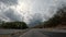 POV view of Avila national park in Caracas Venezuela