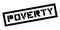 Poverty rubber stamp